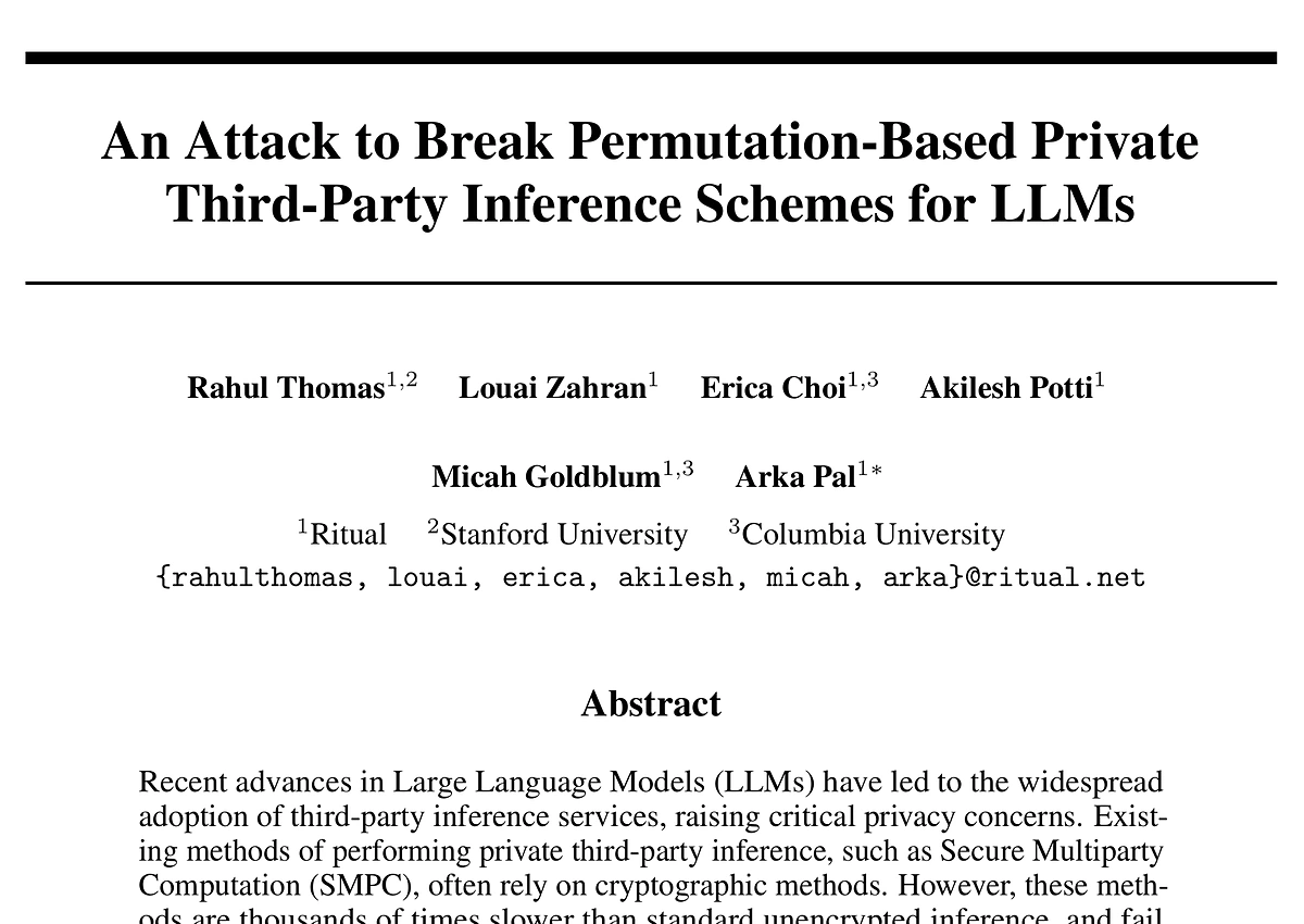 First page of Breaking Permutations